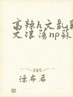 高辣h文乱乳h文浪荡np苏夏