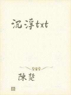沉浮txt