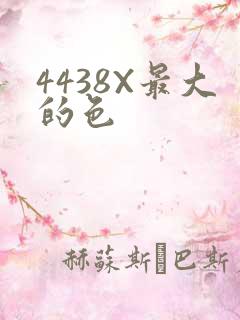 4438X最大的色