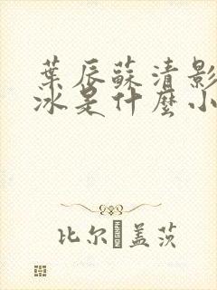 叶辰苏清影秦若冰是什么小说