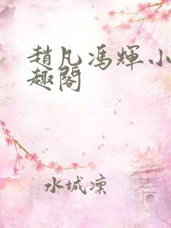 赵凡冯辉小说笔趣阁