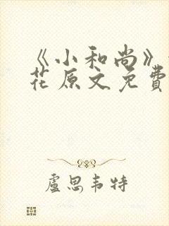 《小和尚》金银花原文免费