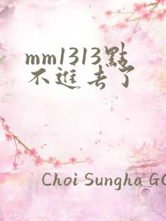 mm1313点不进去了