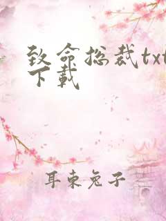 致命总裁txt下载