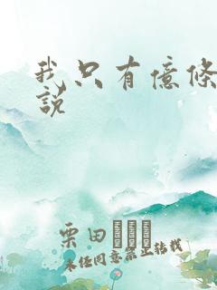 我只有亿条命小说