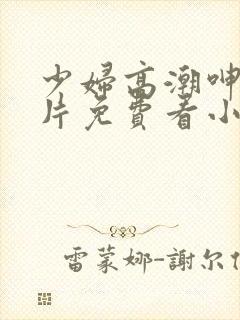 少妇高潮呻吟A片免费看小说