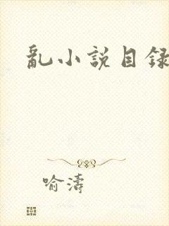 乱小说目录全文