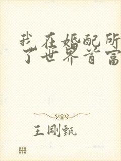 我在婚配所摇到了世界首富小说