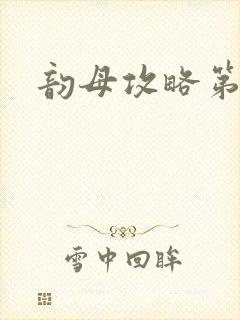 韵母攻略第二版