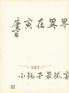 唐寅在异界无弹窗