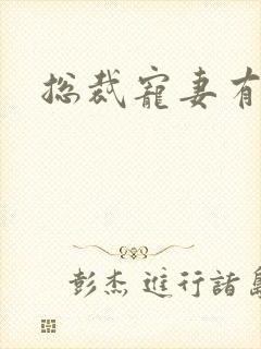 总裁宠妻有点忙