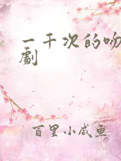 一千次的吻电视剧
