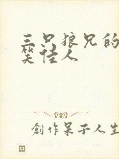 三只狼兄的宠妻笑佳人