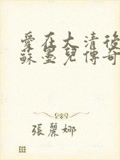 爱在大清后宫.苏墨儿传奇