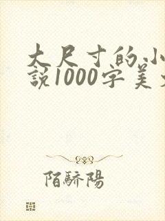 大尺寸的小黄说说1000字美文