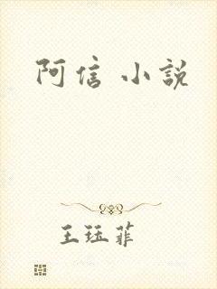 阿信 小说