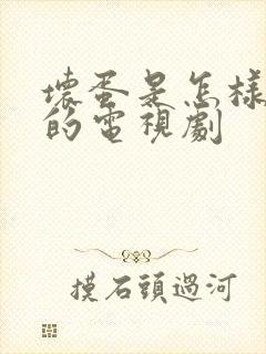 坏蛋是怎样变成的电视剧