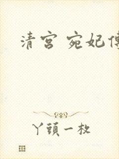 清宫 宛妃传