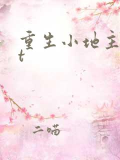 重生小地主txt