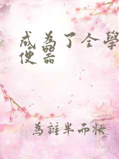 成为了全学校坐便器