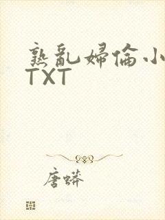 熟乱妇伦小说网TXT