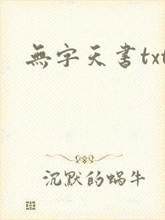 无字天书txt