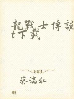 龙战士传说txt下载