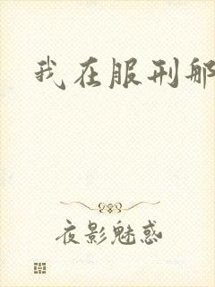 我在服刑那些年