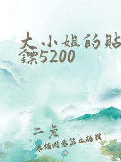 大小姐的贴身保镖5200