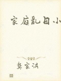 家庭乱日小说