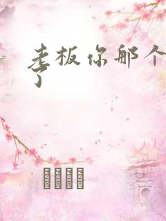 老板你那个太长了