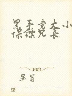 黑手党大小姐和保镖兄长