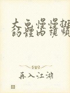 大龟慢慢挺进我的体内视频