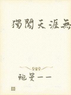 独闯天涯无弹窗