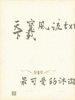 天宝风流txt下载