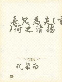长兄为夫(重生)荷之清扬