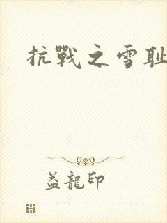 抗战之雪耻