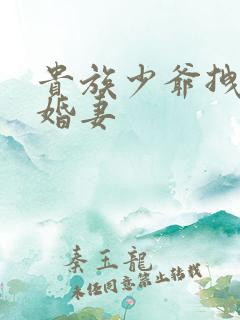 贵族少爷拽拽未婚妻