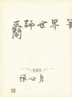 巫师世界 笔趣阁