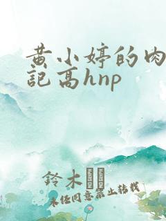 黄小婷的肉欲日记高hnp