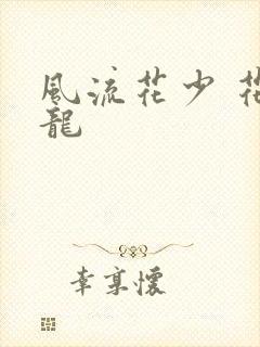 风流花少 花睿龙