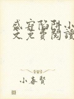 盛宠陷阱小说全文免费阅读