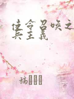 使命召唤之大炮兵主义