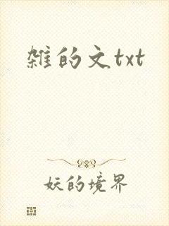杂的文txt