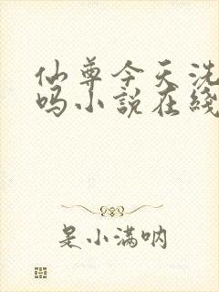 仙尊今天洗白了吗小说在线阅读