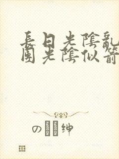 长日光阴乱作一团光阴似箭笔趣阁无弹窗