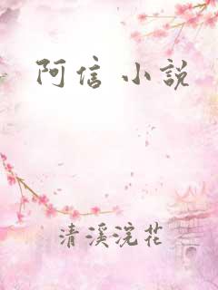 阿信 小说
