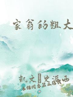 家翁的粗大