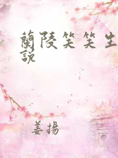 兰陵笑笑生的小说