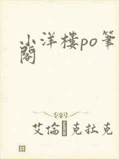小洋楼po笔趣阁